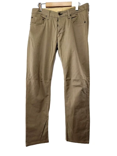 Rag & Bone Classic Tan Khaki 100% Cotton Straight Leg Chino 32