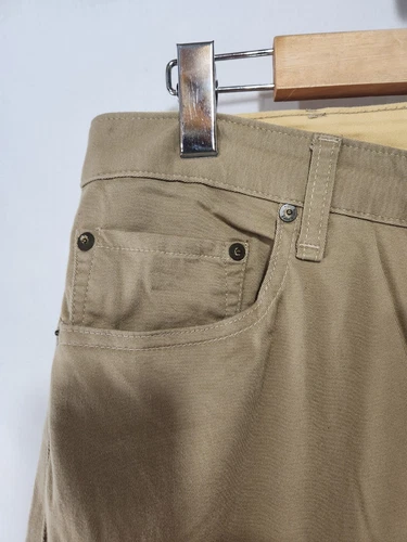 Rag & Bone Classic Tan Khaki 100% Cotton Straight Leg Chino 32 - photo 2