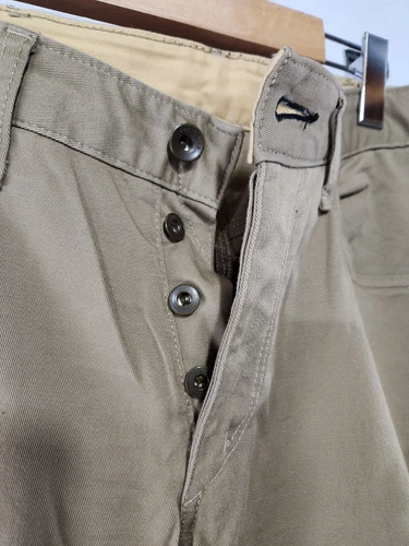 Rag & Bone Classic Tan Khaki 100% Cotton Straight Leg Chino 32 - photo 5