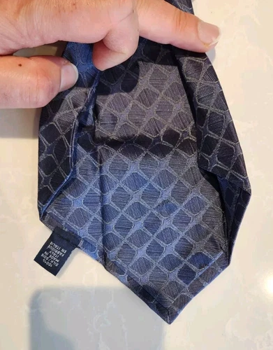 JOHN VARVATOS Floral Print 3-Fold Silk Tie - photo 4