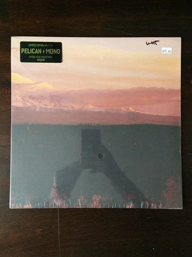 PELICAN / MONO Ltd Edition Split LP White Vinyl