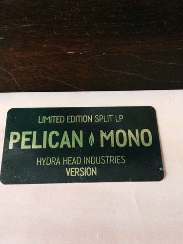 PELICAN / MONO Ltd Edition Split LP White Vinyl - photo 3