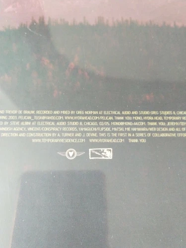 PELICAN / MONO Ltd Edition Split LP White Vinyl - photo 5