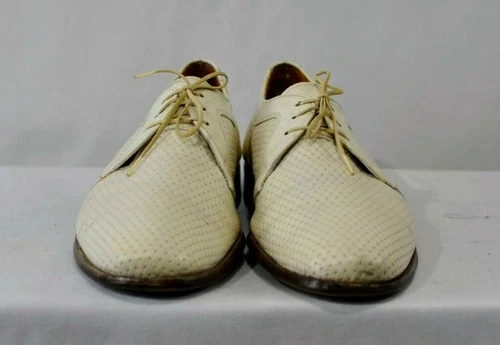 DACK's Made in Canada White Leather Derby 10.5 F - photo 2