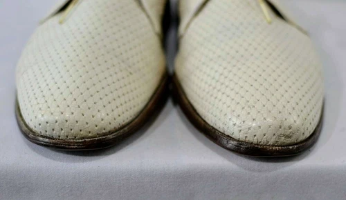 DACK's Made in Canada White Leather Derby 10.5 F - photo 3