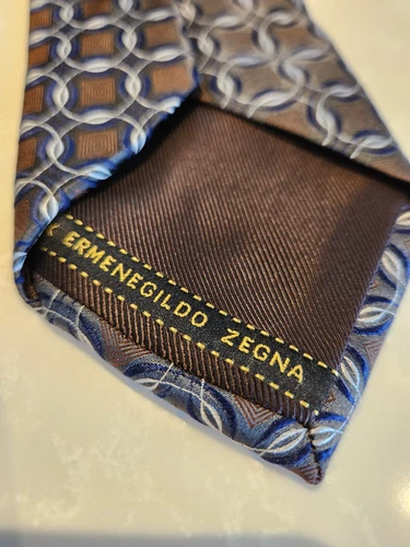 ERMENEGILDO ZEGNA Silk Tie Made Italy - photo 4