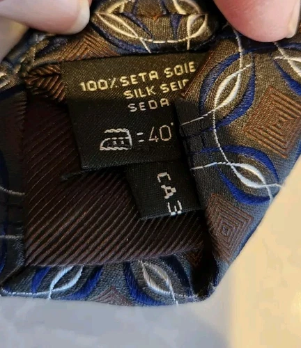 ERMENEGILDO ZEGNA Silk Tie Made Italy - photo 5