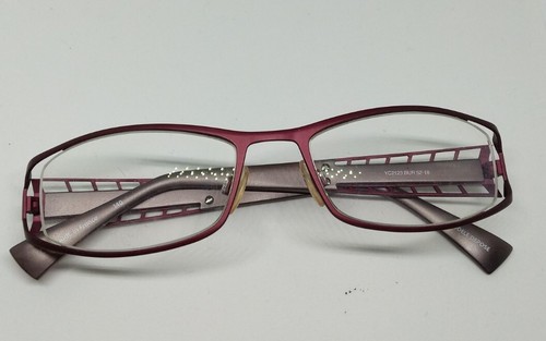 COGAN France YC2123 Burgundy Metal Eyeglass Frame - photo 2