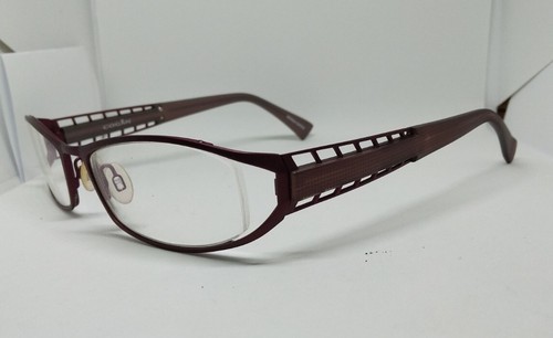 COGAN France YC2123 Burgundy Metal Eyeglass Frame - photo 3