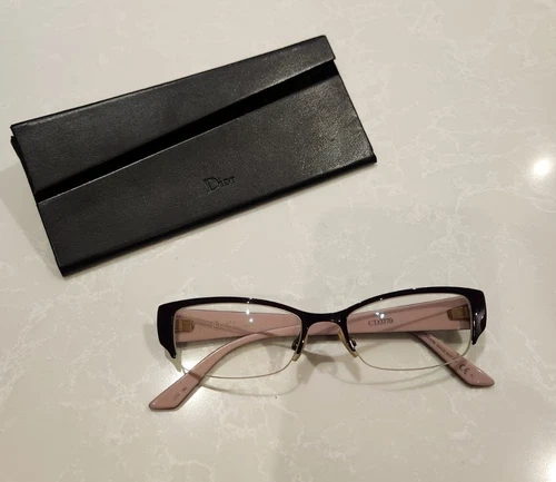 CHRISTIAN DIOR CD 3770 Black Quilted Glasses Frames
