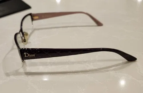 CHRISTIAN DIOR CD 3770 Black Quilted Glasses Frames image indicator(3)