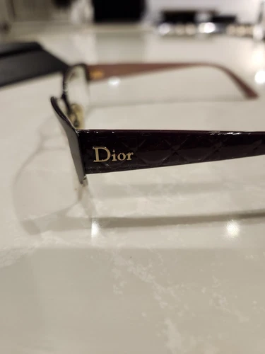 CHRISTIAN DIOR CD 3770 Black Quilted Glasses Frames - photo 4