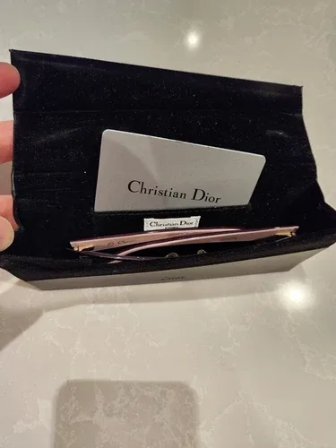 CHRISTIAN DIOR CD 3770 Black Quilted Glasses Frames image indicator(9)