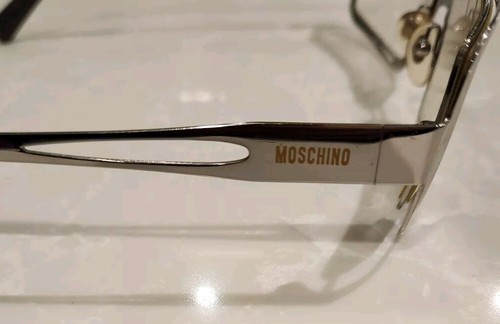 MOSCHINO 3182-S Metal Frame Double Rim Sunglasses Italy - photo 5