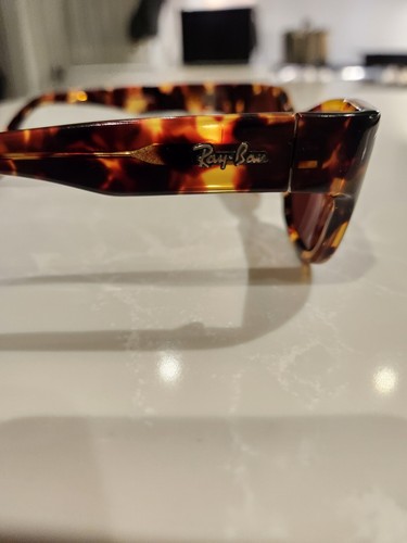 Vtg BAUSCH LOMB RAY BAN Bohemian Tortoise Glasses Frames W1415 - photo 5