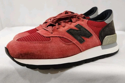 NEW BALANCE 990 Series Guitar Red Sneakers M990CRD 10.5