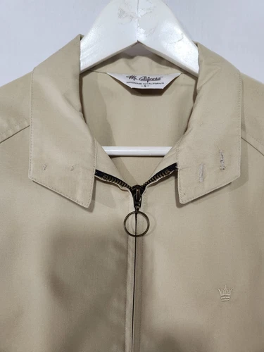 LNWOT MR CALIFORNIA Khaki Cotton Blend Eisenhower Light Jacket H - photo 2
