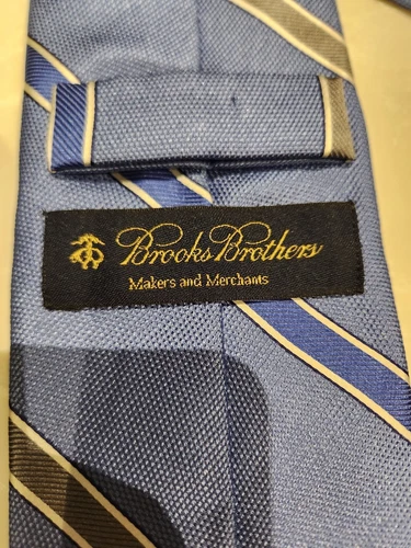 BROOKS BROTHERS Silk Neck Tie Made in USA - photo 5