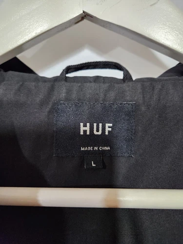 HUF OUTERWEAR Black M-65 Military Style 3/4 Length Coat L - photo 3
