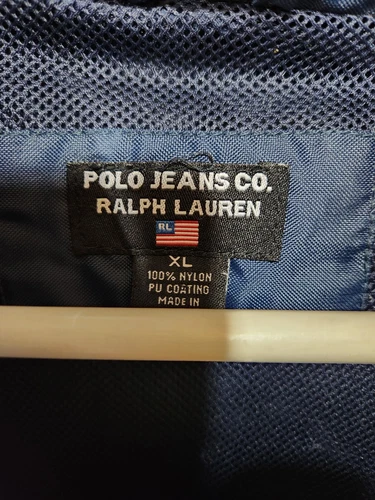POLO JEANS CO Parka Windbreaker sz XL - photo 3