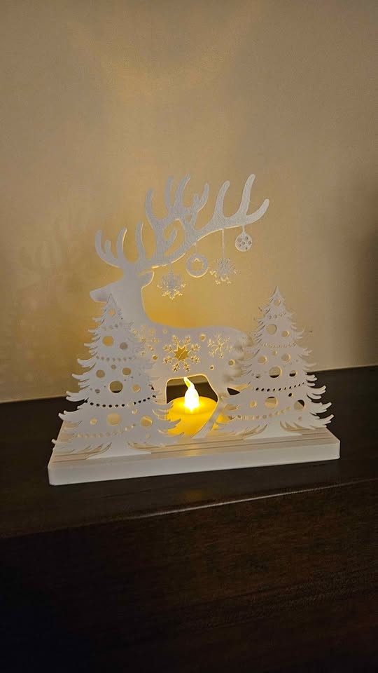 Christmas Reindeer LED Decor — 3D Printed Holiday Piece - photo 2