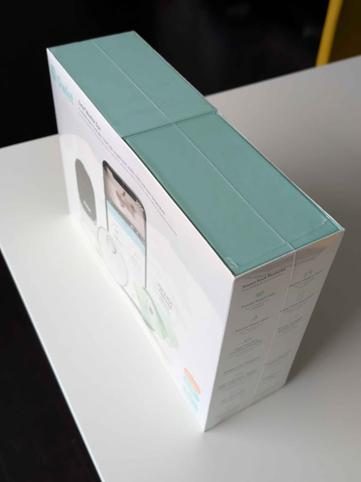 Brand New Owlet Baby Monitor Duo Smart Sock 3 - Mint - photo 5