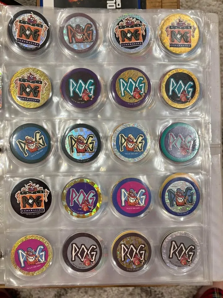 Pog Collection 1994 1995 Sets Pristine Condition