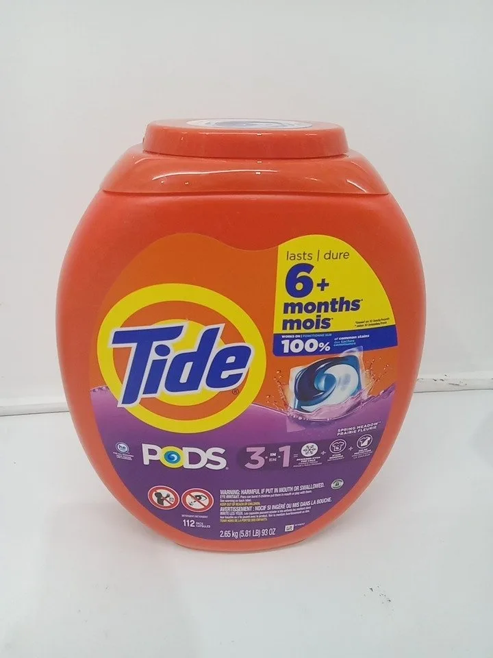 Tide PODS 3-in-1 Spring Meadow Scent, 112 Count image indicator(2)