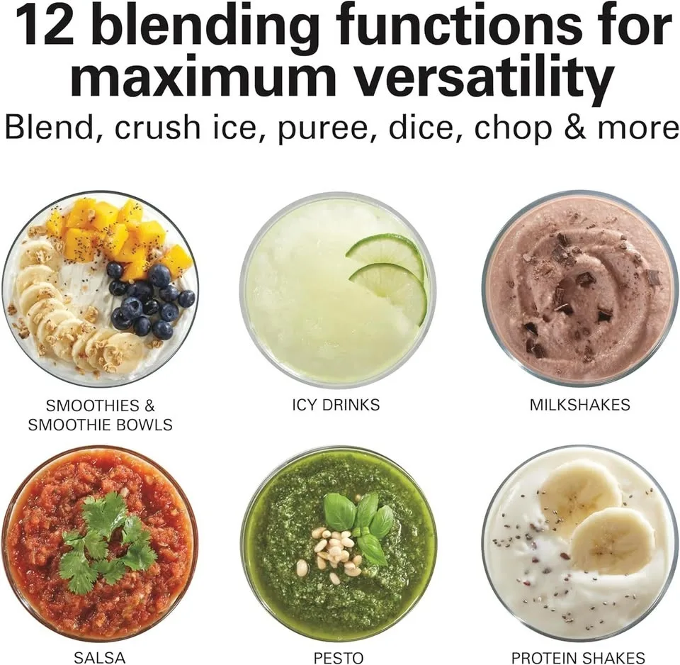 Hamilton Beach Blender - 40OZ - black/silver - (Model: 58148ag) image indicator(6)