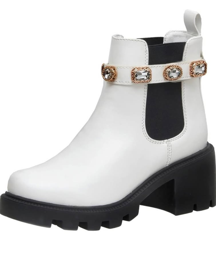Steve Madden Women’s chelsea boot 9.5 with Jeweled strap - photo 4