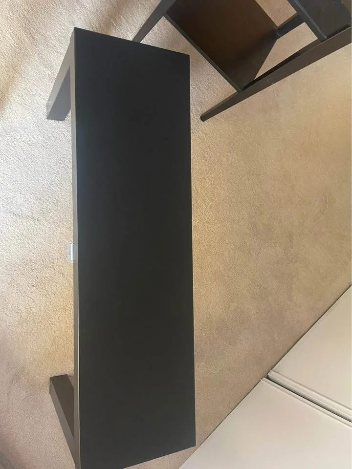 Modern crisp black ikea bench image indicator(2)
