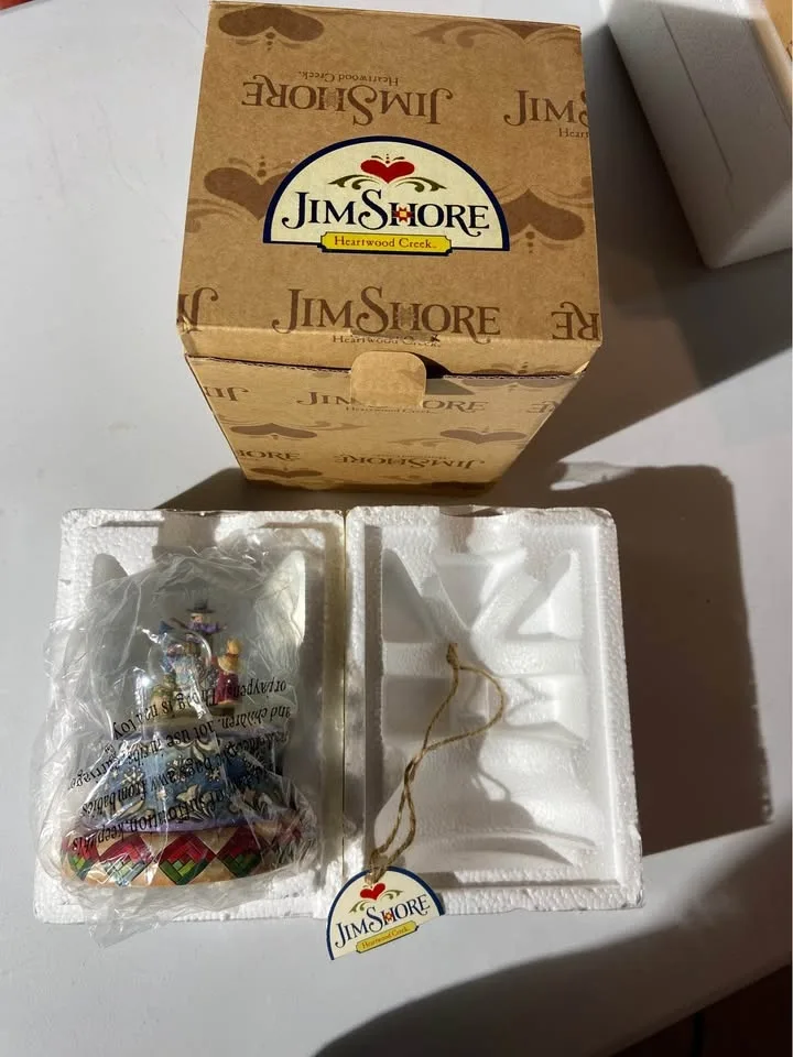 Jim Shore Snowy Day Frosty Friends Musical Snow Globe image indicator(6)
