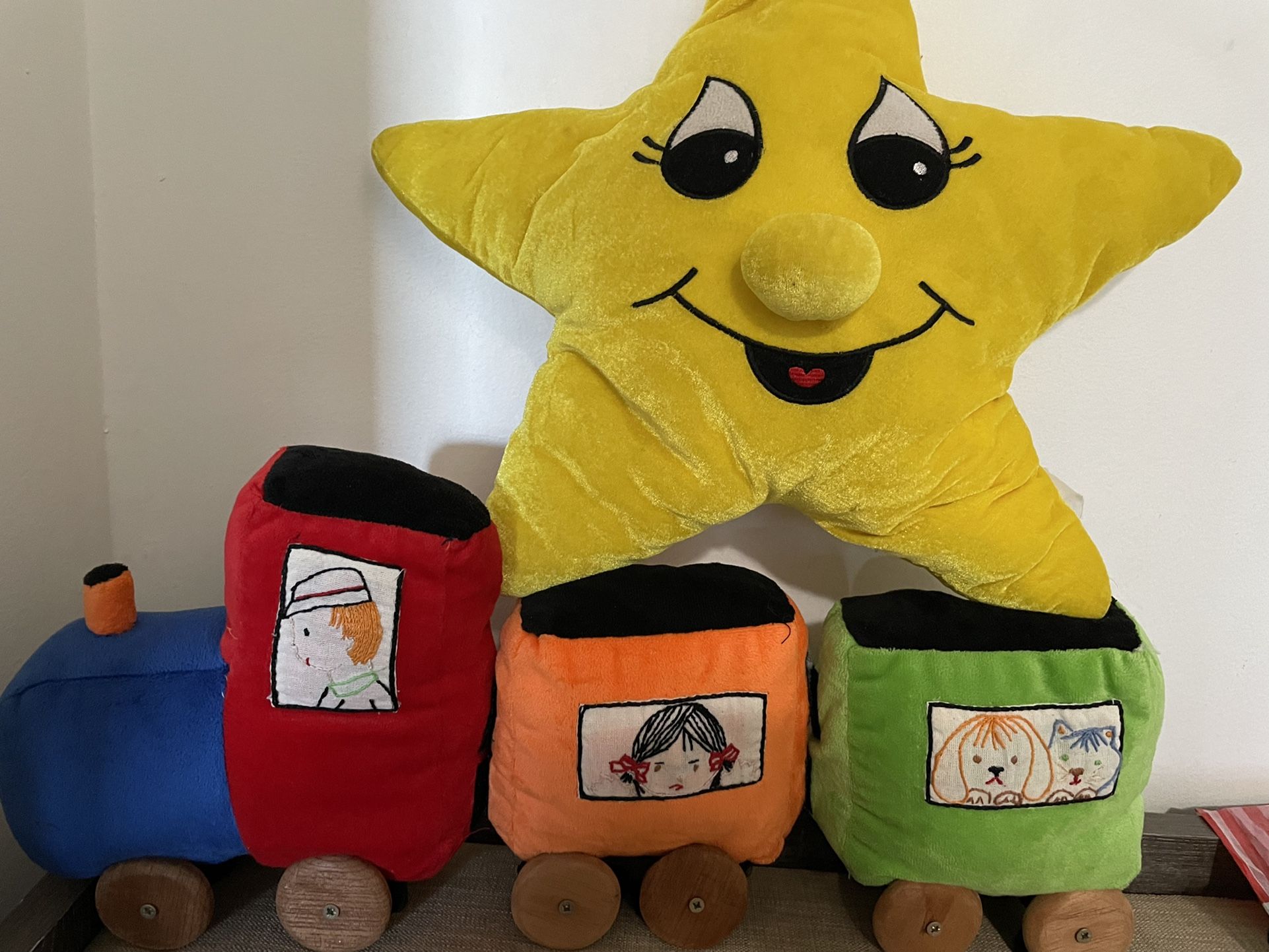 $5 Stuffed Train And star