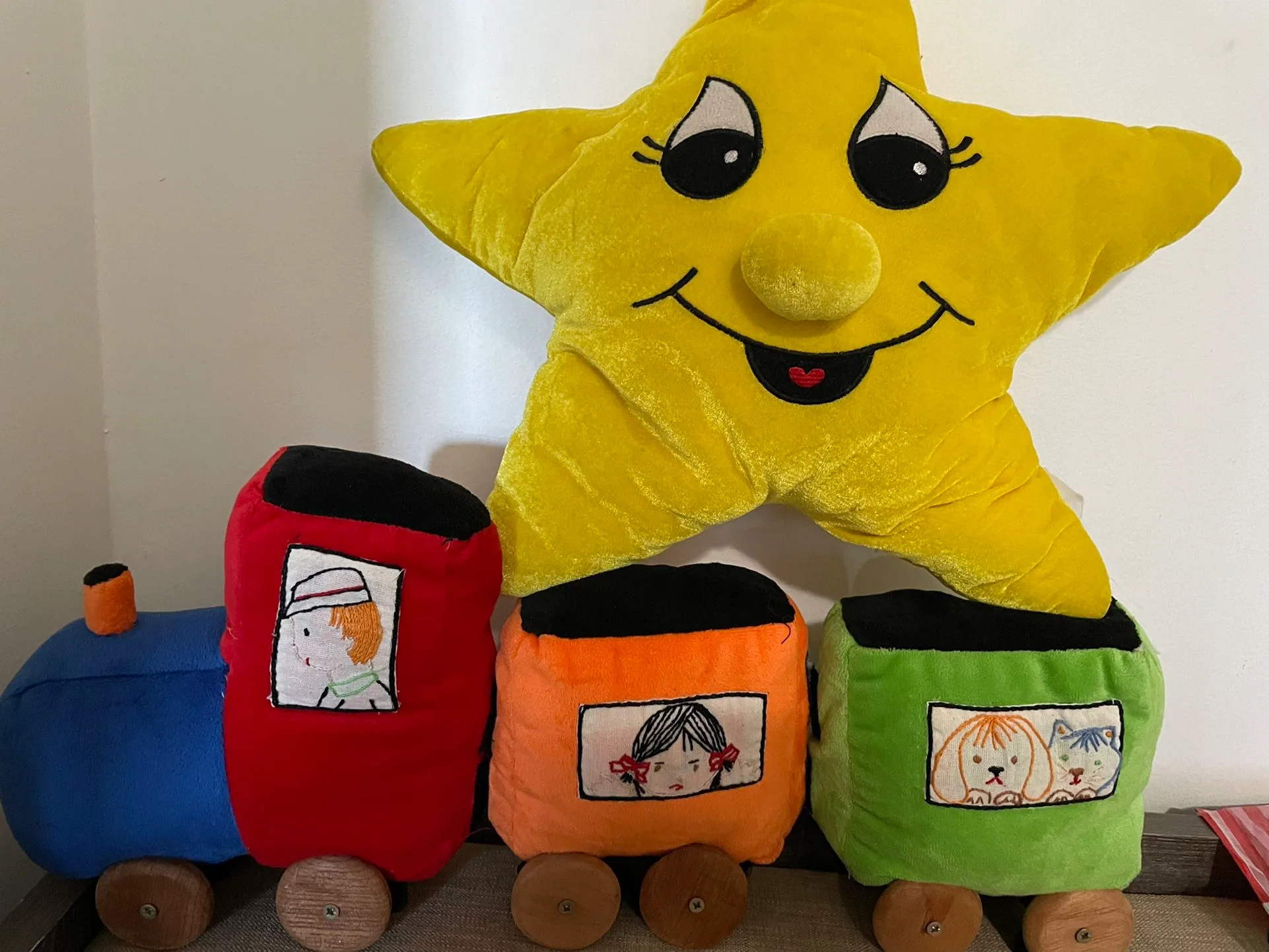 $5 Stuffed Train And star