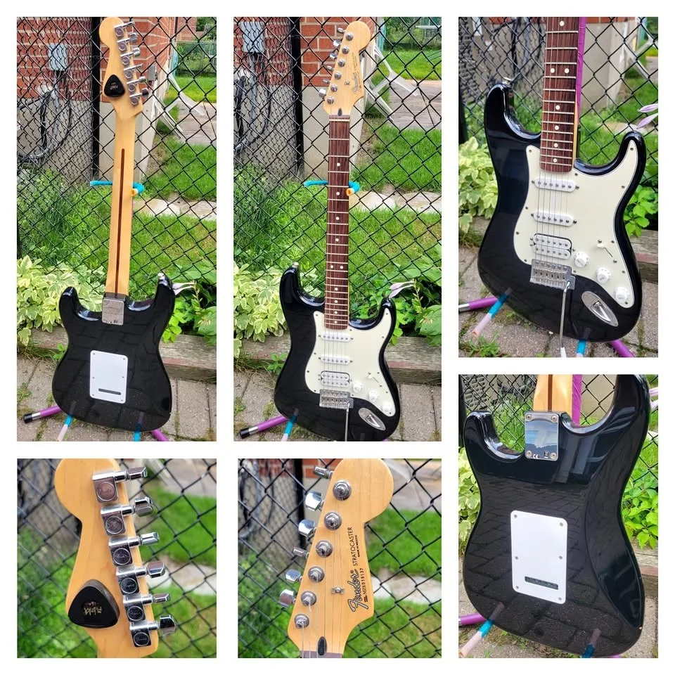 $800 Fender HSS Standard Stratocaster - Made in Mexico 2008 - Bl