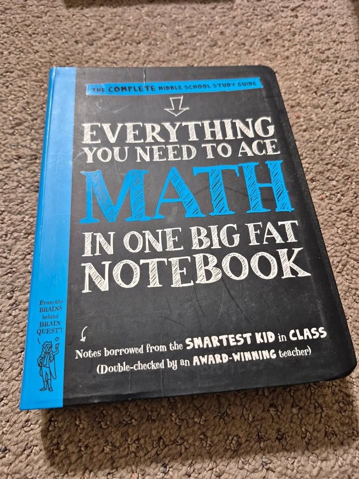 EVERYTHING YOU NEED TO ACE MATH! Complete Middle School