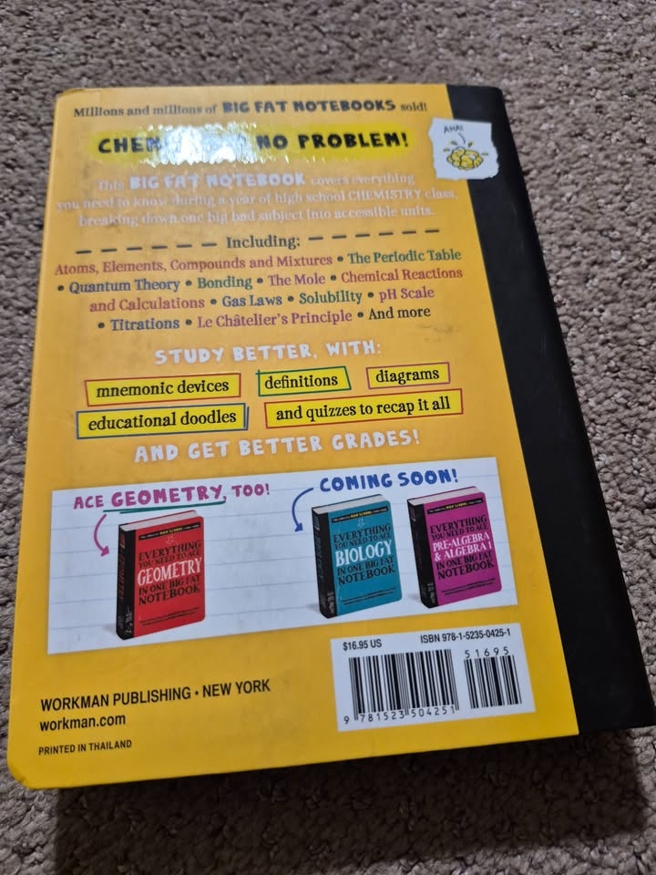 EVERYTHING YOU NEED TO ACE CHEMISTRY - photo 2