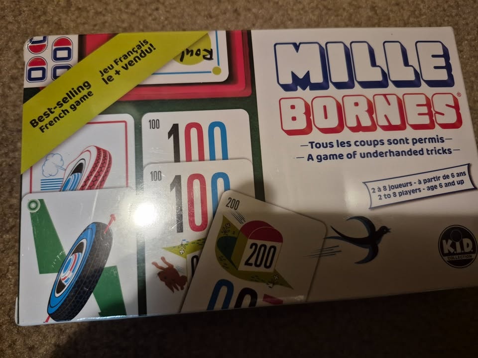 ⭐ Classic card game “Mille Bornes” for sale