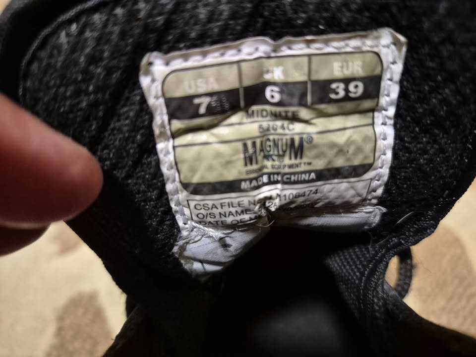 Magnum Midnite Tactical Boots - Size 7 - Ready for Duty - photo 3