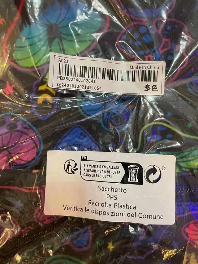 Trippy Mushroom Print Backpack – $20 image indicator(2)