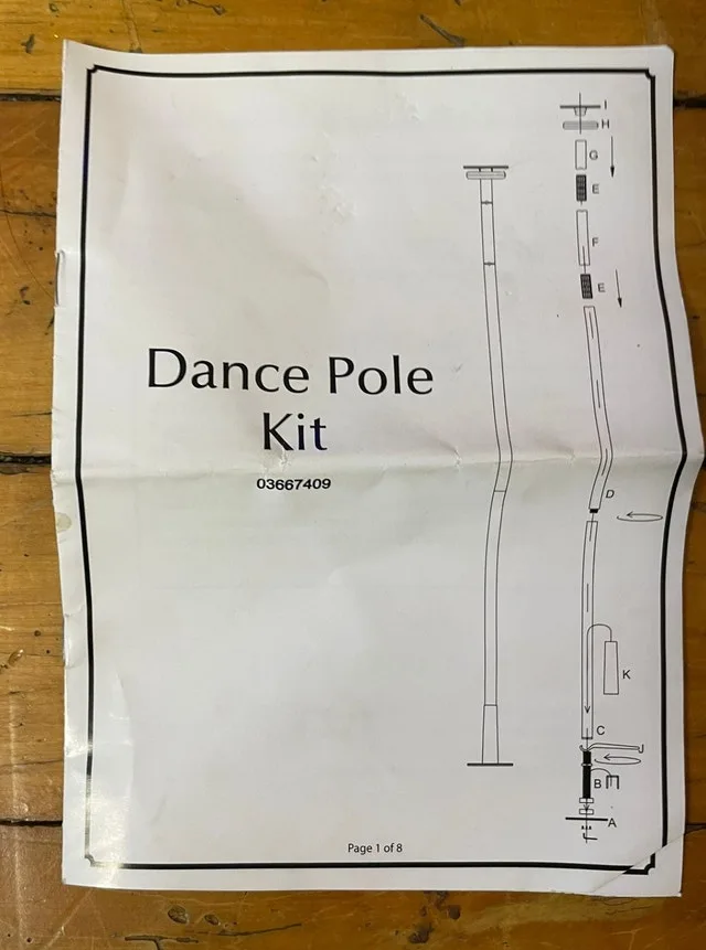 Dance Pole Kit – $100 image indicator(2)