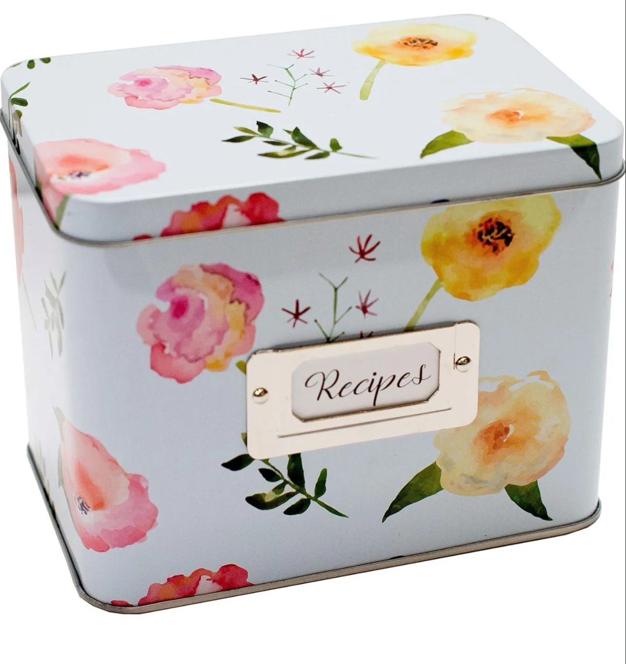 DIY Cookbook Recipe Binder & Recipe Tin Box
