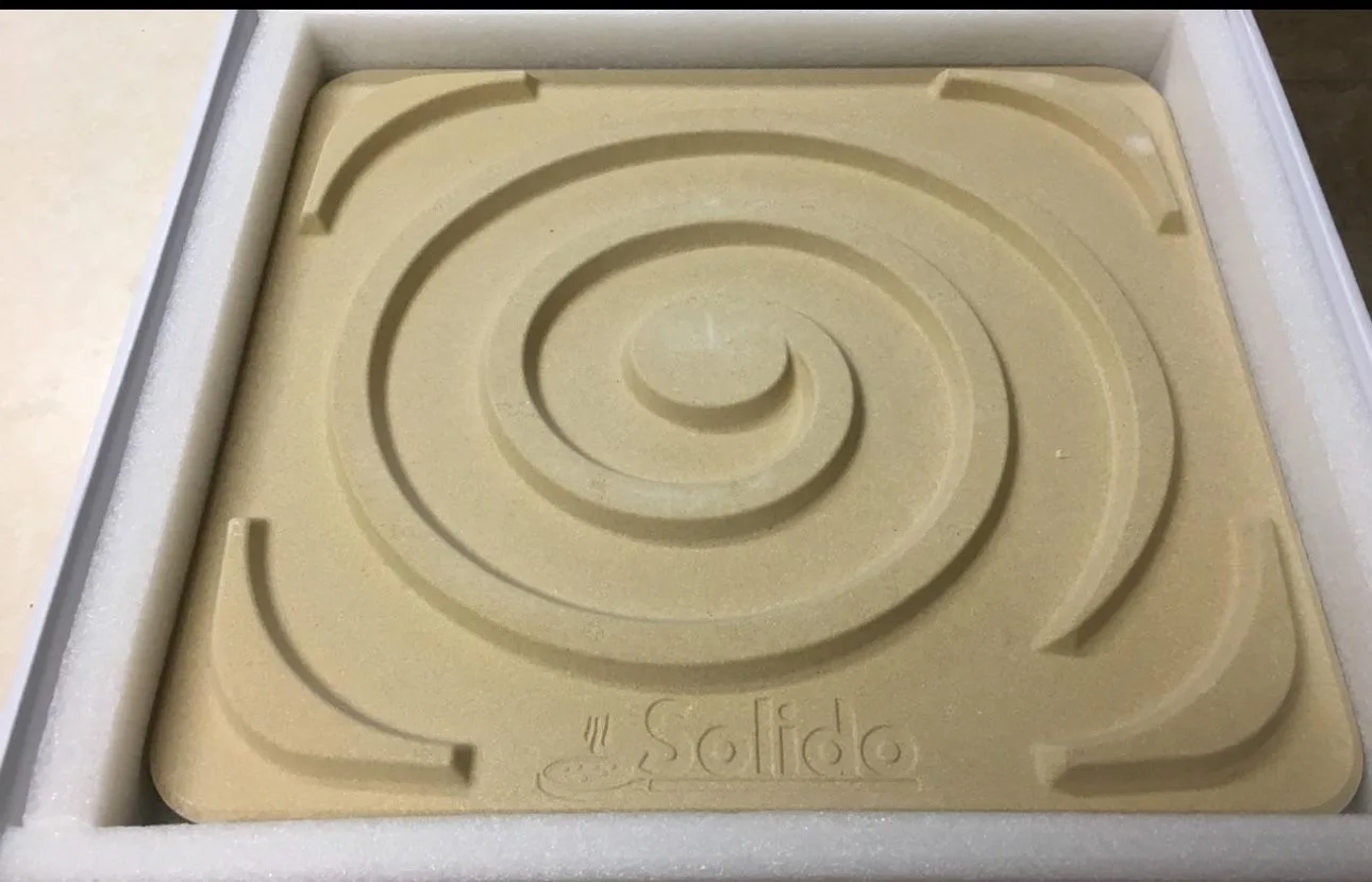 Solido Rectangular Pizza Stone 14”X16” image indicator(4)