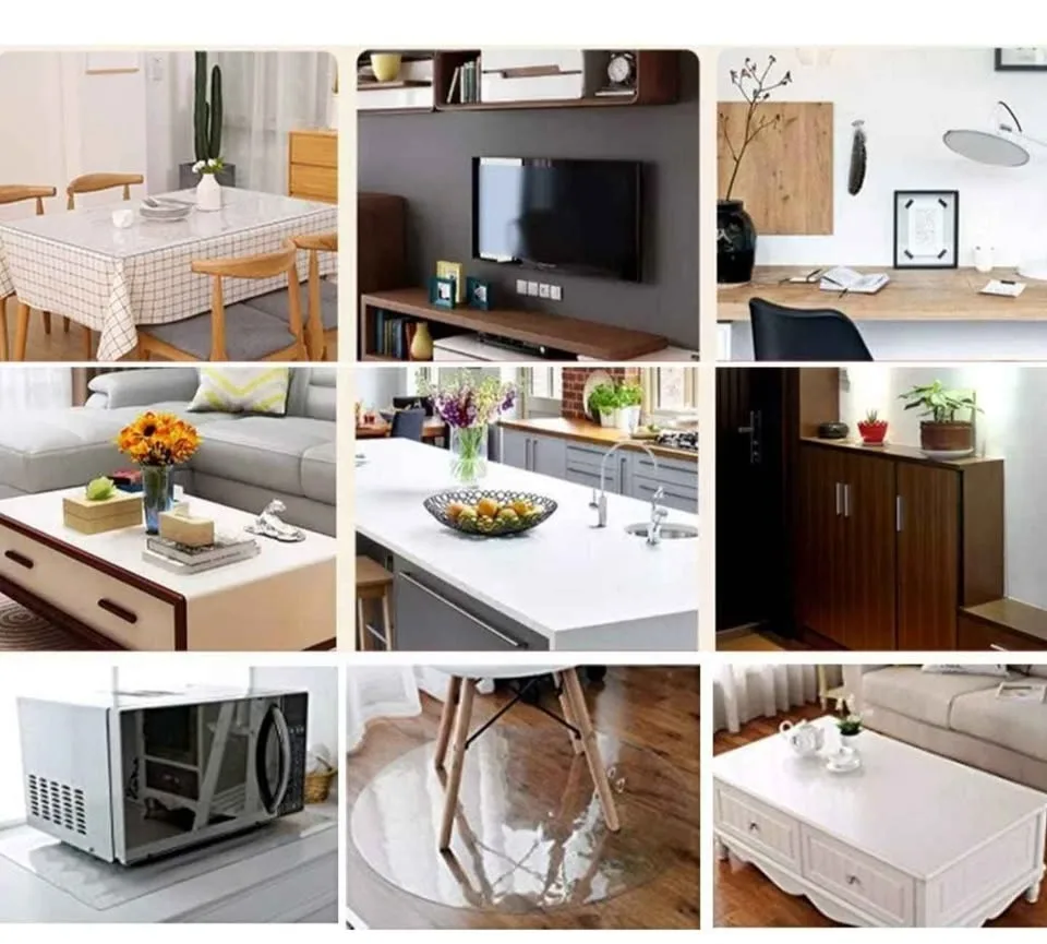 NECAUX Frosted Table Cover 52 x 75 Inch image indicator(7)