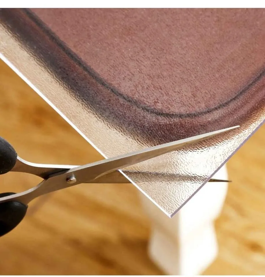 NECAUX Frosted Table Cover 52 x 75 Inch image indicator(10)