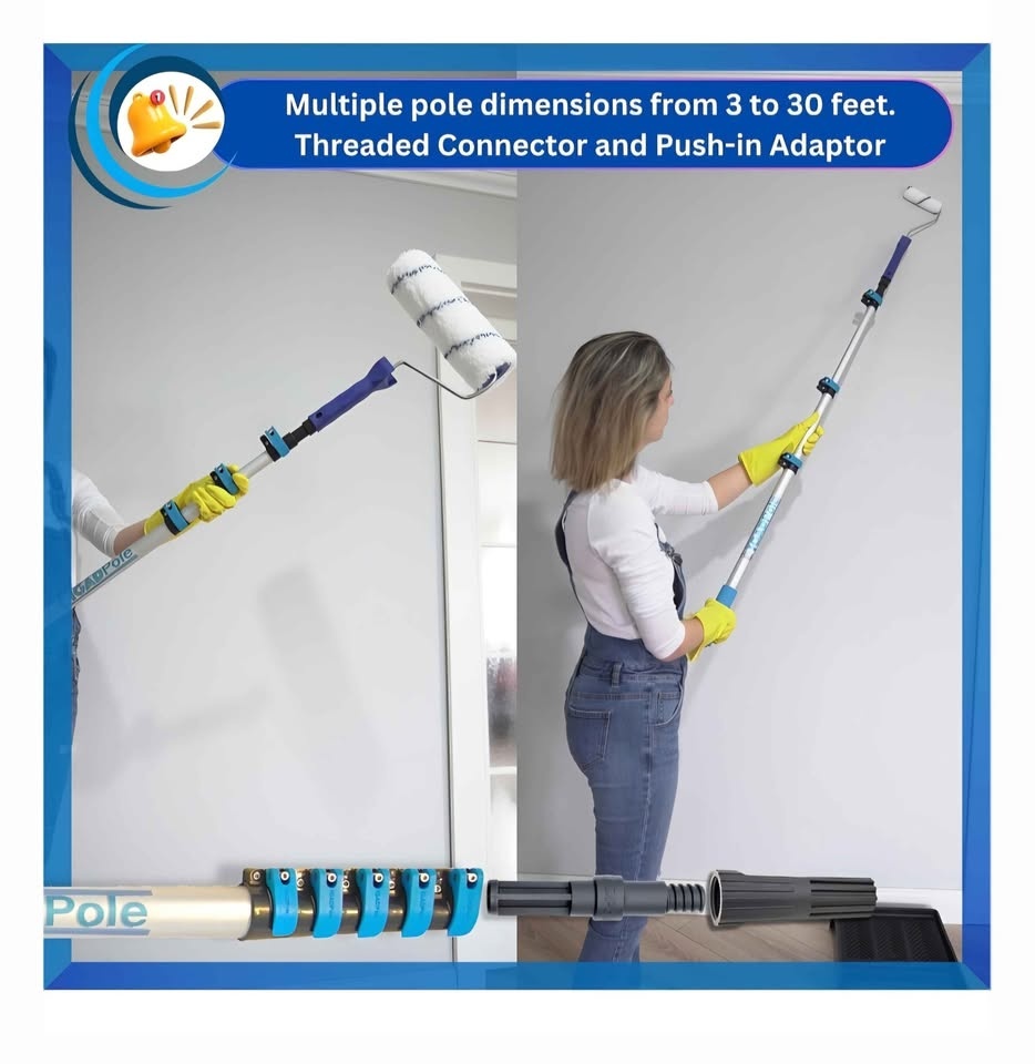 6-20 foot Telescopic Extension Pole - photo 3