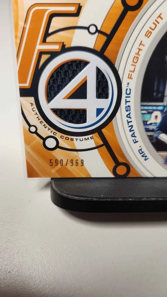 2005 Upper Deck Fantastic Four Movie Card – Mr. Fantastic /969 image indicator(2)