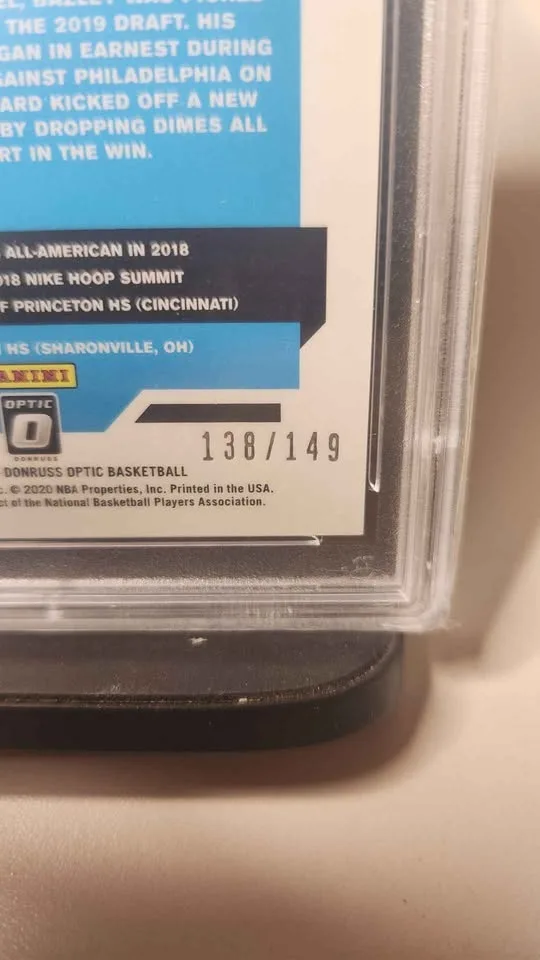 Darius Bazley Donruss Optic Rookie PSA 10 image indicator(3)