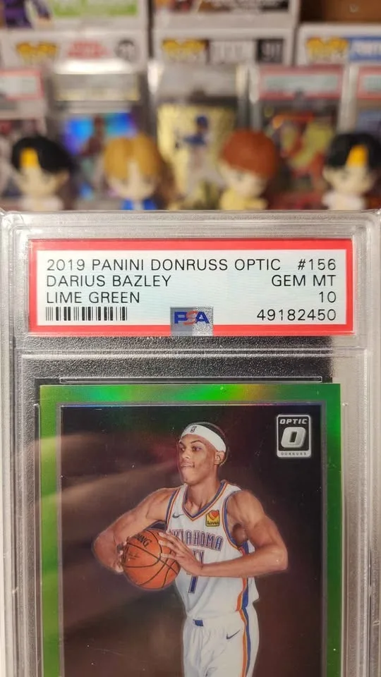 Darius Bazley Donruss Optic Rookie PSA 10 image indicator(4)