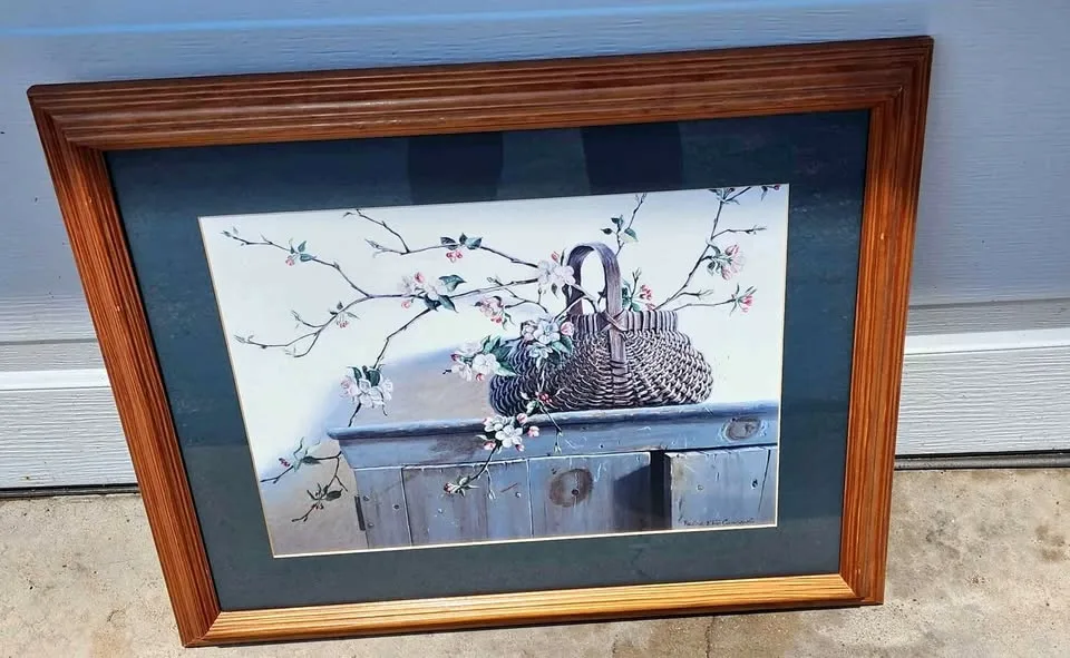 Pauline eble Campanelli Apple Blossom 24x20 Framed Art Print